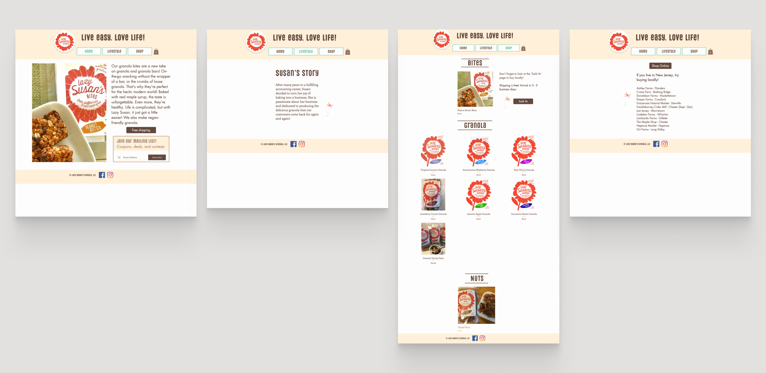 Original Lazy Susan's site